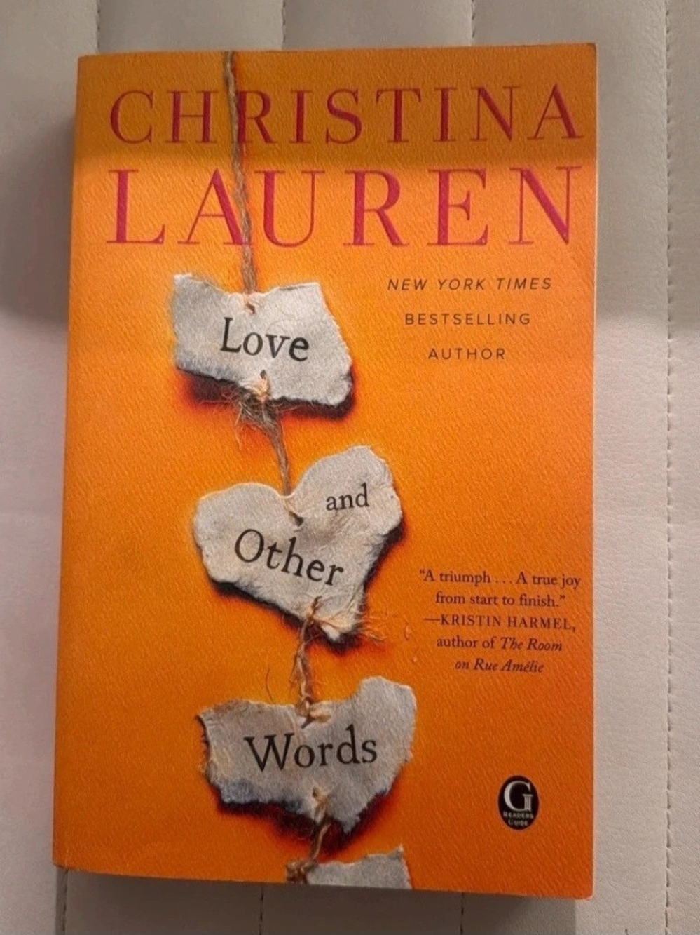 LOVE AND OTHER WORDS CHRISTINA LAUREN PAPERBACK